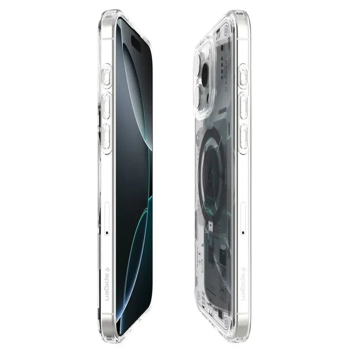 Spigen Ultra Hybrid Mag MagSafe iPhone 16 Pro Case - Clear - Cell phone cases and covers<<<HurtelXML