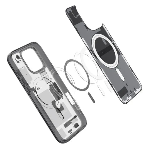Spigen Ultra Hybrid Mag Zero One Case with MagSafe for iPhone 16 Pro - Dark Gray - Cell phone cases