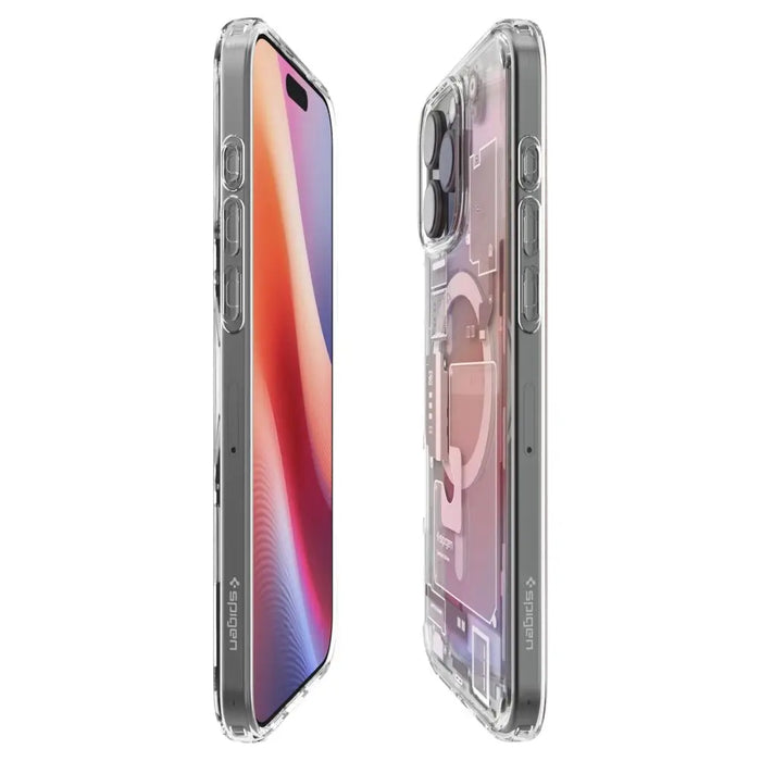Spigen Ultra Hybrid Mag Zero One case with MagSafe for iPhone 16 Pro - titanium - Cell phone cases