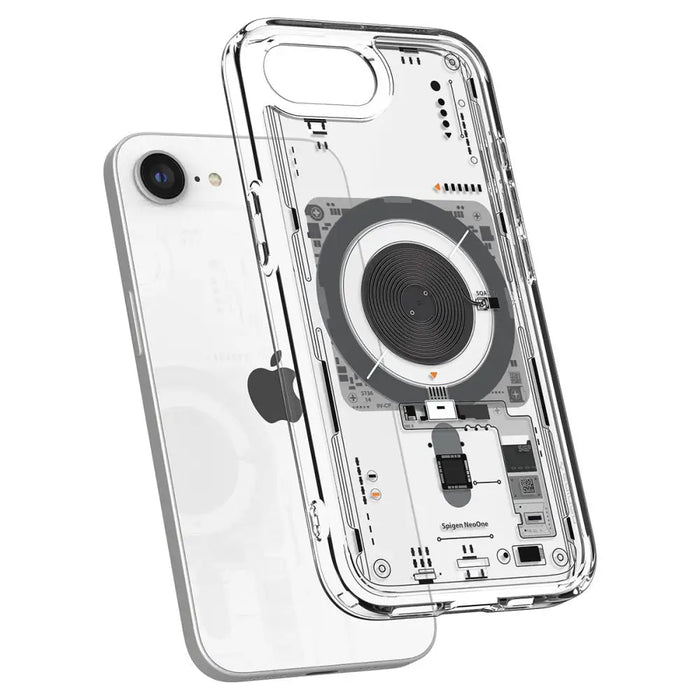 Spigen Ultra Hybrid MagSafe Case for iPhone 16e Neo One - Clear - Cell phone cases and covers<<<HurtelXML