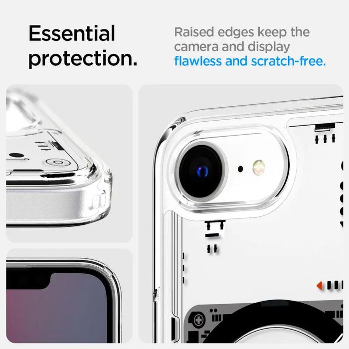 Spigen Ultra Hybrid MagSafe Case for iPhone 16e Neo One - Clear - Cell phone cases and covers<<<HurtelXML