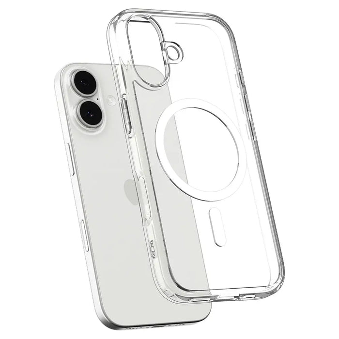 Spigen Ultra Hybrid MagSafe Case for iPhone 17 - Clear and White - Cell phone cases and covers<<<HurtelXML