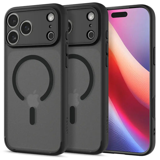 Spigen Ultra Hybrid MagSafe Case for iPhone 17 Pro - Black - Cell phone cases and covers<<<HurtelXML
