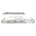 Spigen Ultra Hybrid MagSafe case for iPhone 17 Pro Zero One - titanium - Cell phone cases and covers<<<HurtelXML
