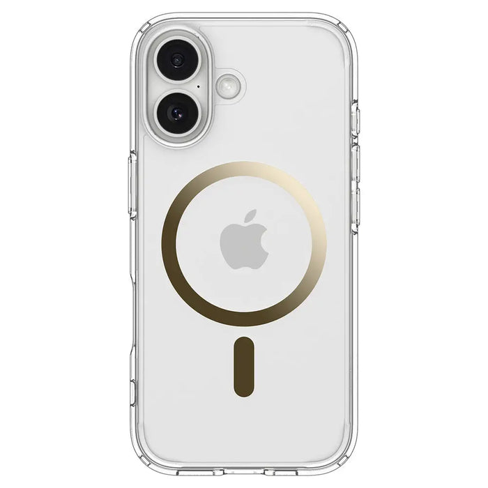 Spigen Ultra Hybrid MagSafe Case for iPhone 17 - Transparent Gold - Cell phone cases and covers<<<HurtelXML