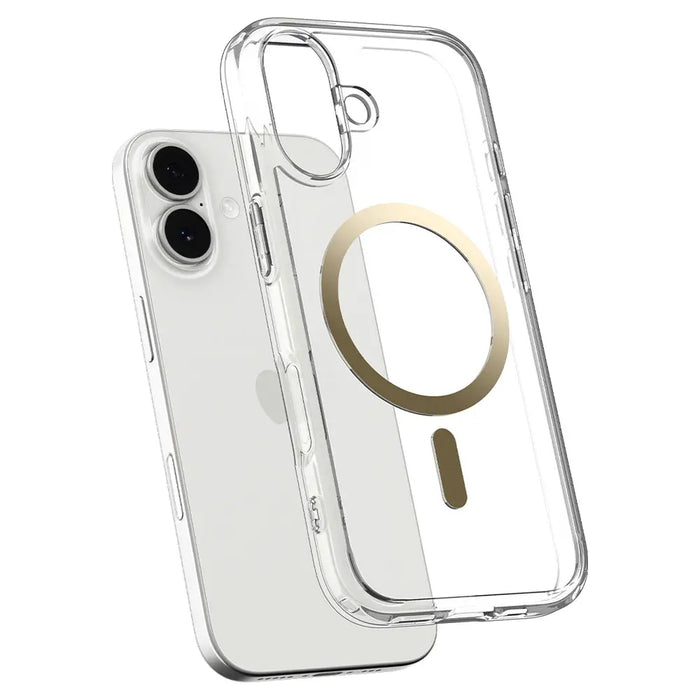 Spigen Ultra Hybrid MagSafe Case for iPhone 17 - Transparent Gold - Cell phone cases and covers<<<HurtelXML