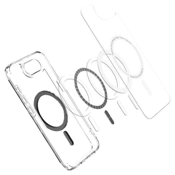 Spigen Ultra Hybrid MagSafe iPhone 16e Carbon Fiber Case - Clear - Cell phone cases and covers<<<HurtelXML