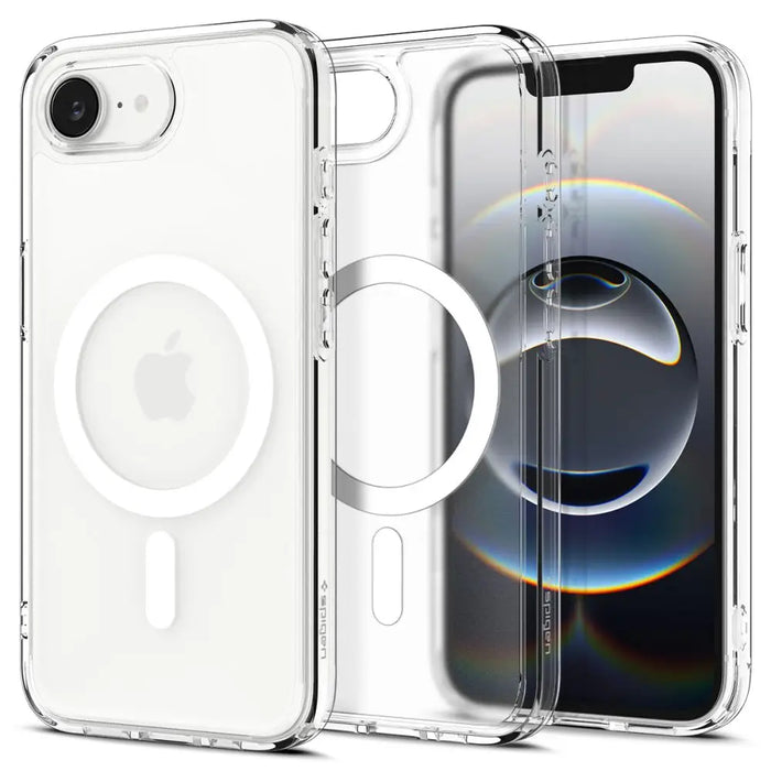 Spigen Ultra Hybrid MagSafe iPhone 16e Case - White Translucent - Cell phone cases and covers<<<HurtelXML