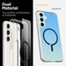 Spigen Ultra Hybrid OneTap Ring Case with MagSafe for Samsung Galaxy S23 FE - Clear Black - Cell phone cases