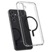 Spigen Ultra Hybrid OneTap Ring Case with MagSafe for Samsung Galaxy S23 FE - Clear Black - Cell phone cases