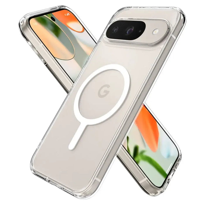 Spigen Ultra Hybrid OneTap Ring MagSafe Google Pixel 9 Pro case - white - Cell phone cases and covers<<<HurtelXML