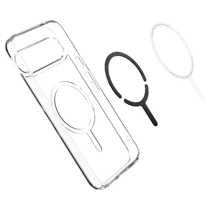 Spigen Ultra Hybrid OneTap Ring MagSafe Google Pixel 9 Pro case - white - Cell phone cases and covers<<<HurtelXML