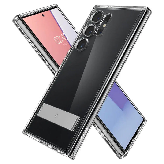 Spigen Ultra Hybrid S Case for Samsung Galaxy S24 Ultra - Transparent - Cell phone cases and covers<<<HurtelXML