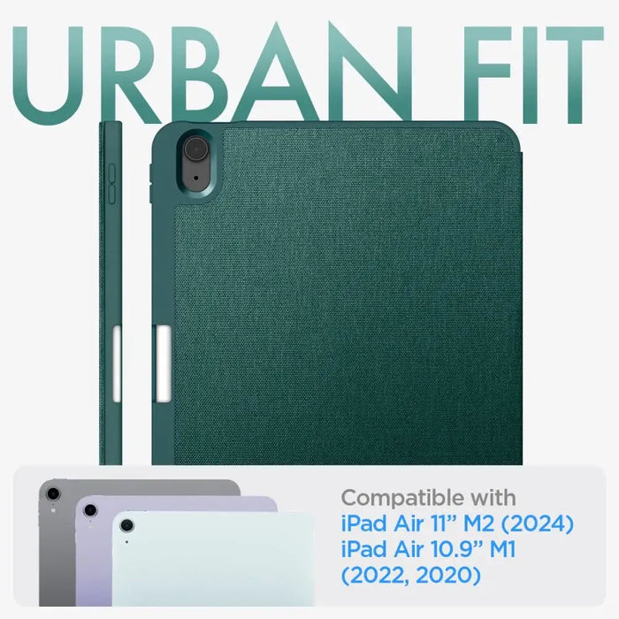 Spigen Urban Fit Case for iPad Air 10.9’’ 4/5 2020-2022 / 11.6’’ 2024 - Green - Cell phone cases and covers<<<HurtelXML