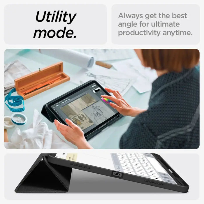 Spigen Urban Fit iPad Air 13’’ 2024 Case - Black - Cell phone cases and covers<<<HurtelXML