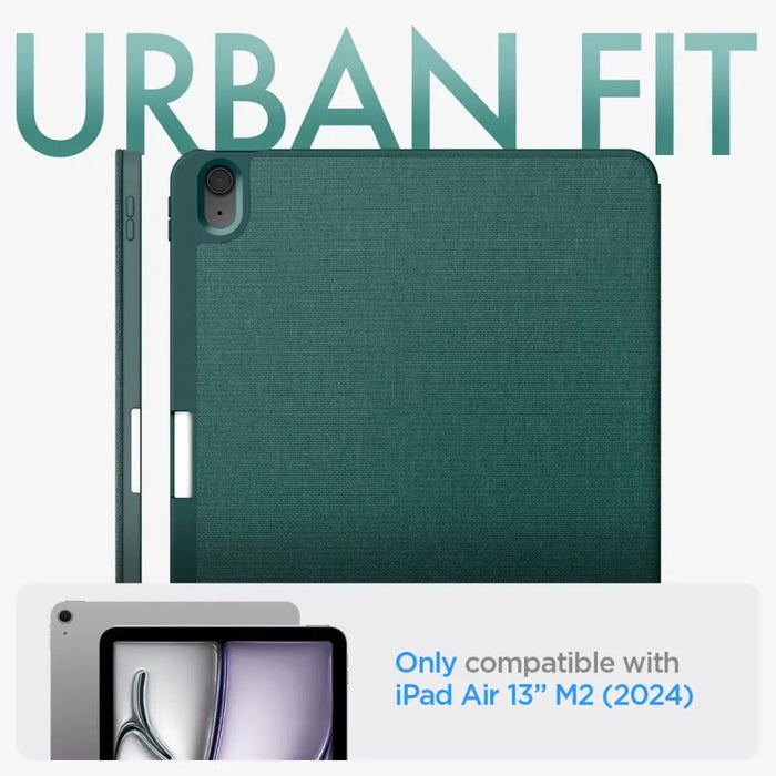 Spigen Urban Fit iPad Air 13’’ 2024 Case - Green - Cell phone cases and covers<<<HurtelXML