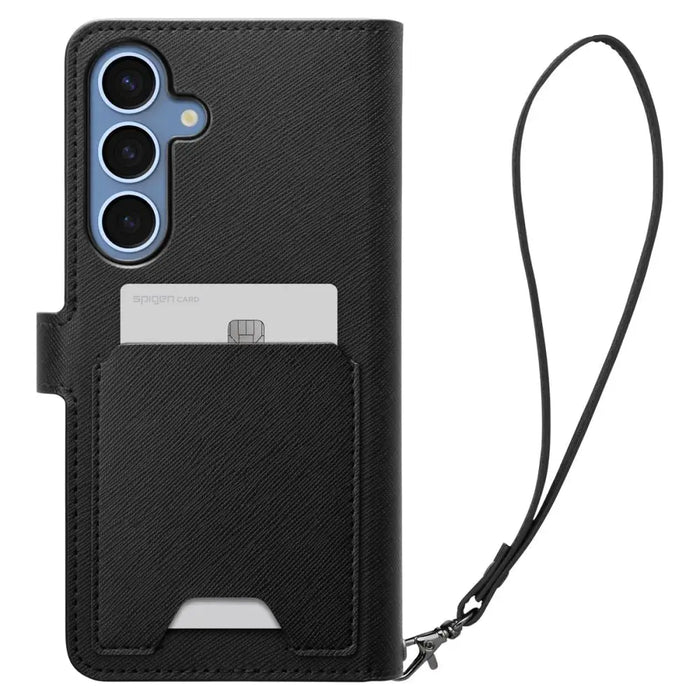 Spigen Wallet ’S’ Case for Samsung Galaxy S25+ - Black - Cell phone cases and covers<<<HurtelXML