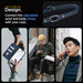 Spigen Wallet S Pro Case for iPhone 15 Pro - Navy Blue - Cell phone cases and covers<<<HurtelXML