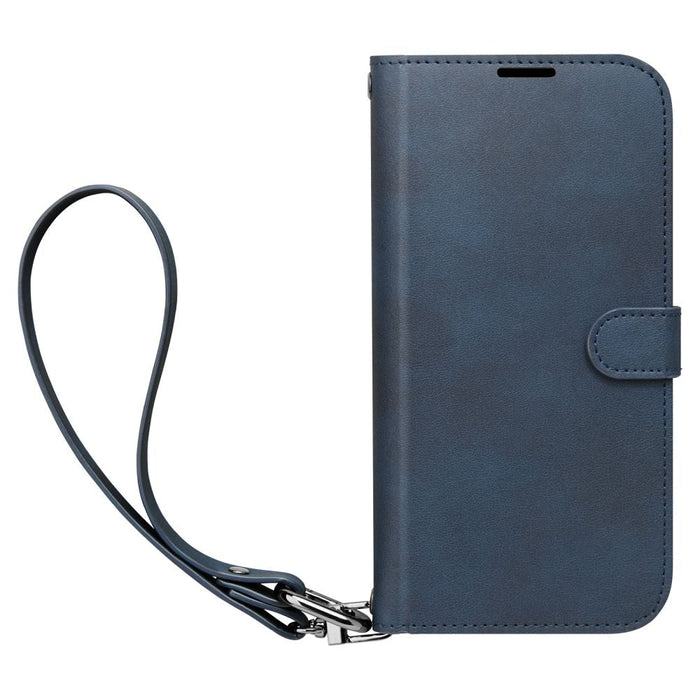 Spigen Wallet S Pro Case for iPhone 15 Pro - Navy Blue - Cell phone cases and covers<<<HurtelXML