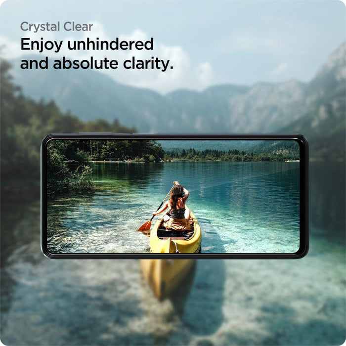Spigen ALM Glass FC Tempered Glass for Samsung Galaxy M53 5G - Black