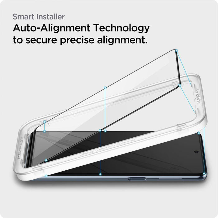 Spigen ALM Glass FC Tempered Glass for Samsung Galaxy M53 5G - Black