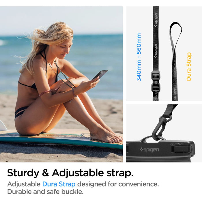 Spigen Aqua Shield A601 case waterproof IPX8 - black