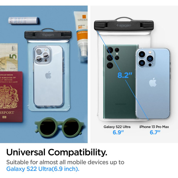Spigen Aqua Shield A601 Case Waterproof IPX8 - Transparent
