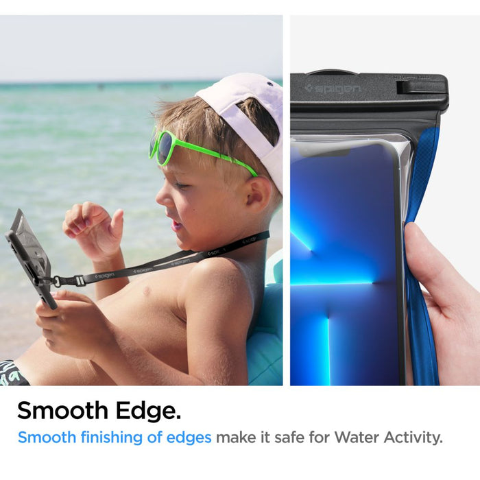 Spigen Spigen Aqua Shield A601 case waterproof IPX8 - black 2 pcs.