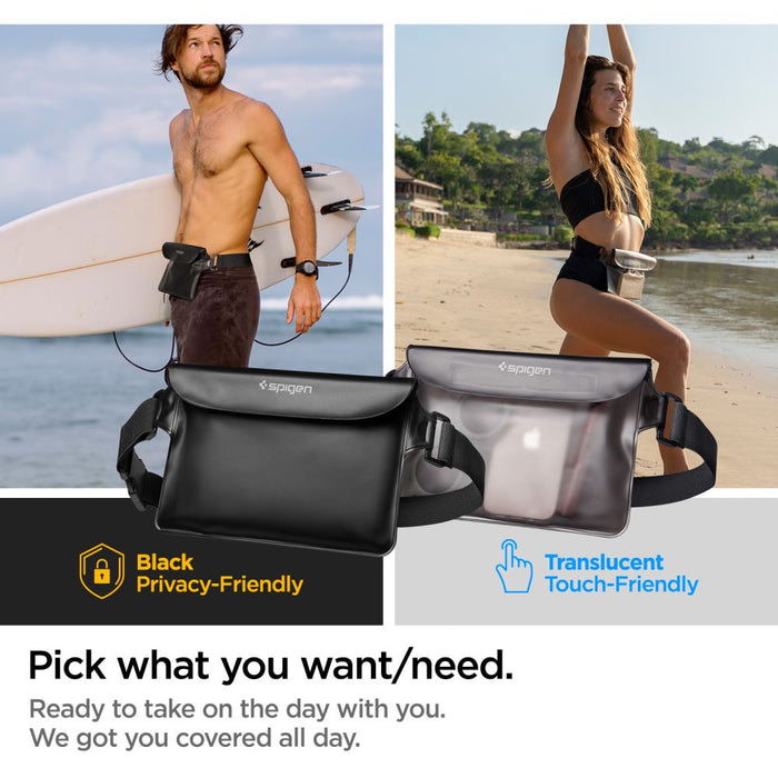 Spigen Aqua Shield A620 Waterproof Hip Bag IPX8 - Black