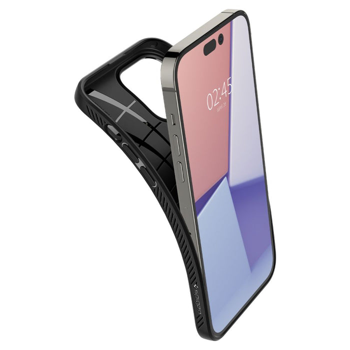 Spigen Liquid Air Case for iPhone 14 Pro Max - Matte Black
