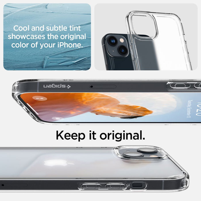 Spigen Ultra Hybrid iPhone 14 Case - Clear Matte