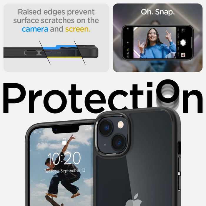 Spigen Ultra Hybrid iPhone 14 Plus Case - Matte Black