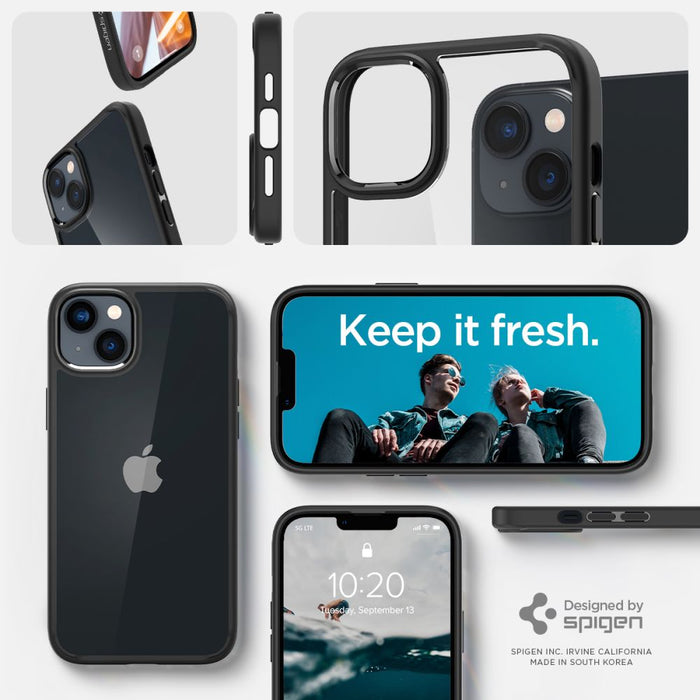 Spigen Ultra Hybrid iPhone 14 Plus Case - Matte Black