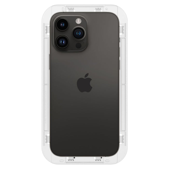 Spigen Glas.tR EZ Fit Tempered Glass for iPhone 14 Pro Max - 2 pcs.