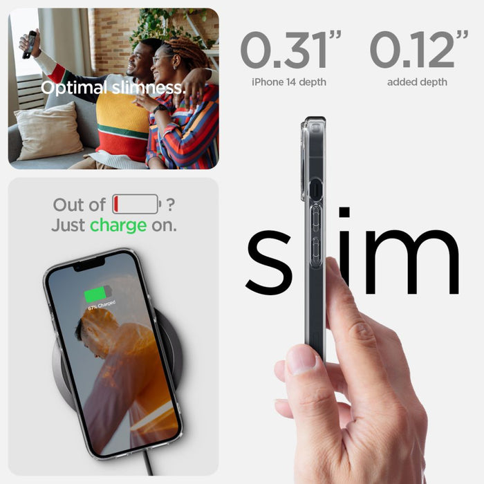 Spigen Ultra Hybrid iPhone 14 Case - Clear