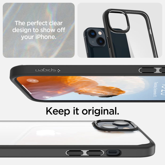 Spigen Ultra Hybrid iPhone 14 Case - Matte Black