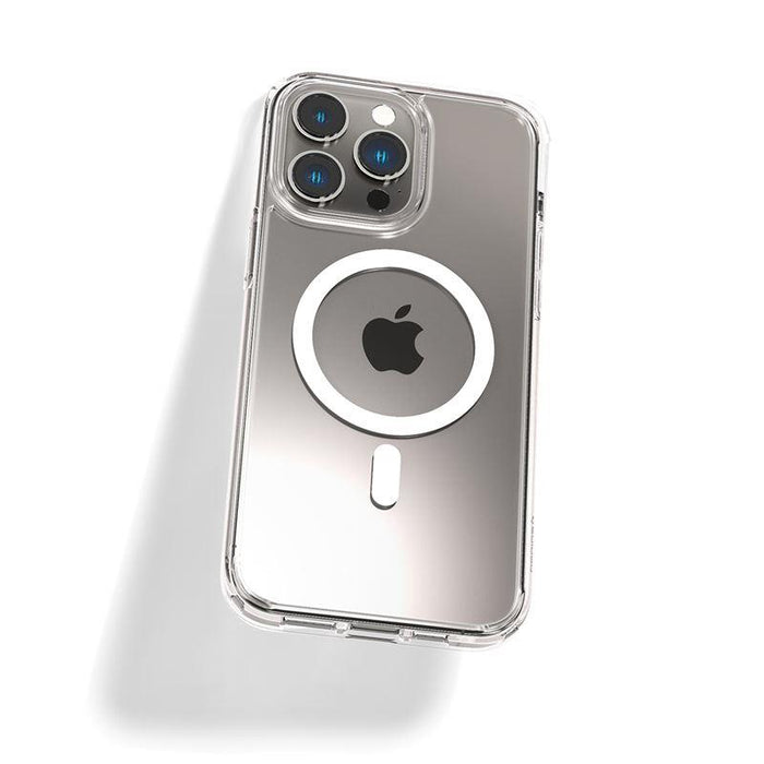 Spigen Ultra Hybrid Mag Case with MagSafe for iPhone 14 Pro Max - Clear/White
