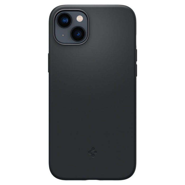 Spigen Silicone Fit Mag Case with MagSafe for iPhone 14 Plus - Black