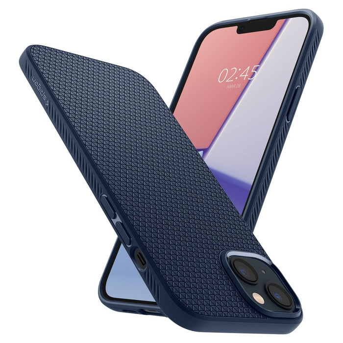 Spigen Liquid Air Case for iPhone 14 Plus - Blue
