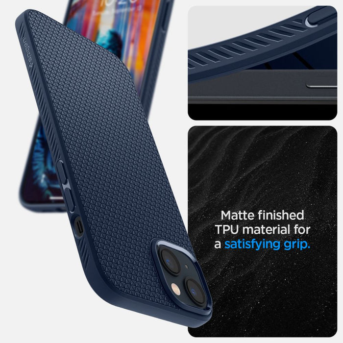 Spigen Liquid Air Case for iPhone 14 Plus - Blue