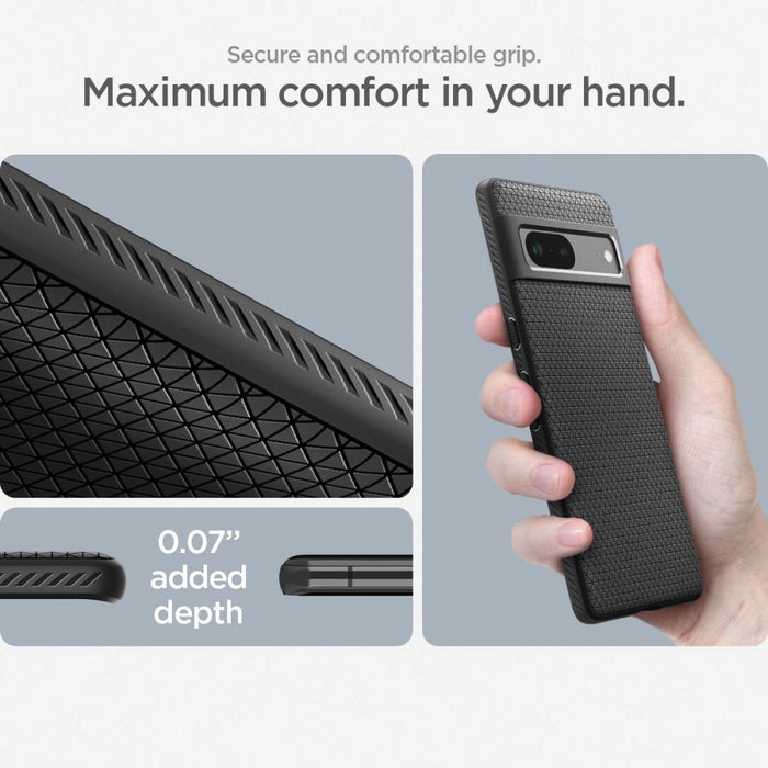 Spigen Liquid Air Case for Google Pixel 7 - Matte Black