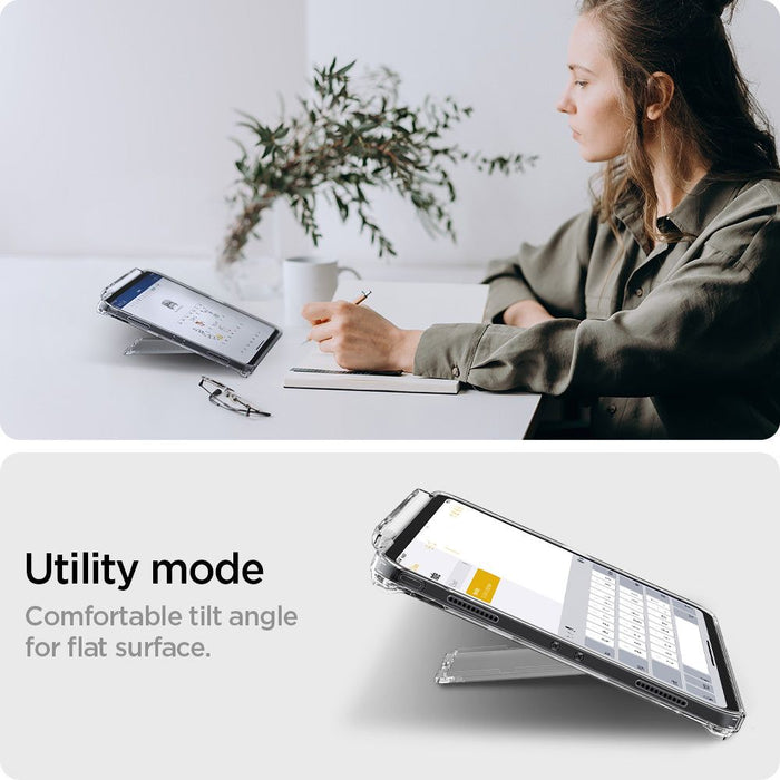 Spigen Airskin Hybrid S Case for iPad Pro 12.9'' 2021 / 2022 - Transparent