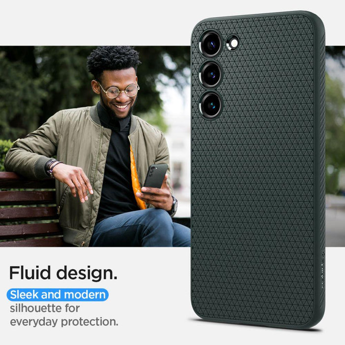 Spigen Liquid Air Case for Samsung Galaxy S23 - Dark Green