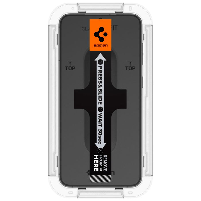 Spigen Glas.tR EZ Fit Tempered Glass for Samsung Galaxy S23 - 2 pcs.