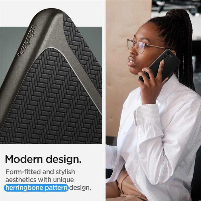 Spigen Neo Hybrid Case for Samsung Galaxy S23+ - Metallic Gray