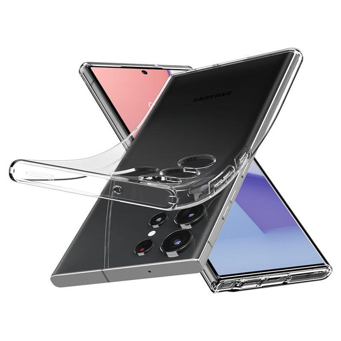 Spigen Liquid Crystal Case for Samsung Galaxy S23 Ultra - Clear
