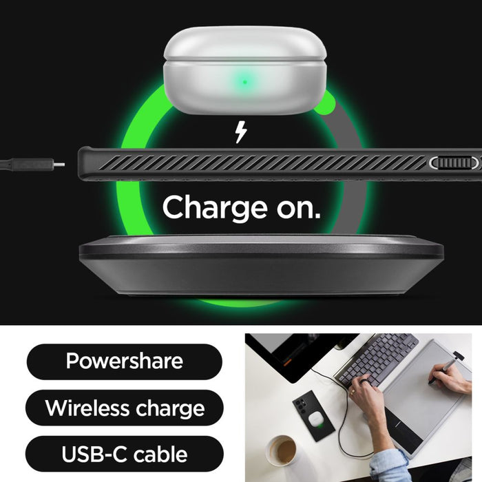 Spigen Liquid Air Case for Samsung Galaxy S23 Ultra - Matte Black