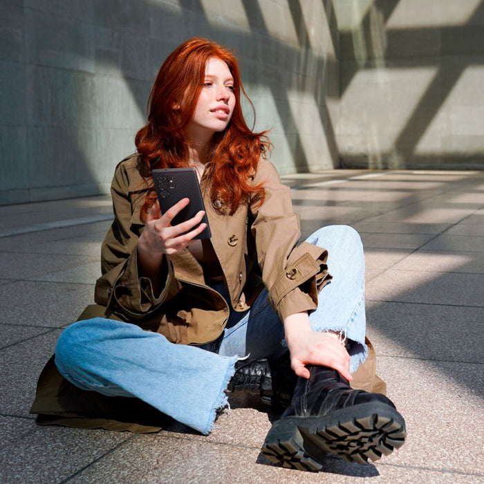 Spigen Liquid Air Case for Samsung Galaxy S23 Ultra - Matte Black