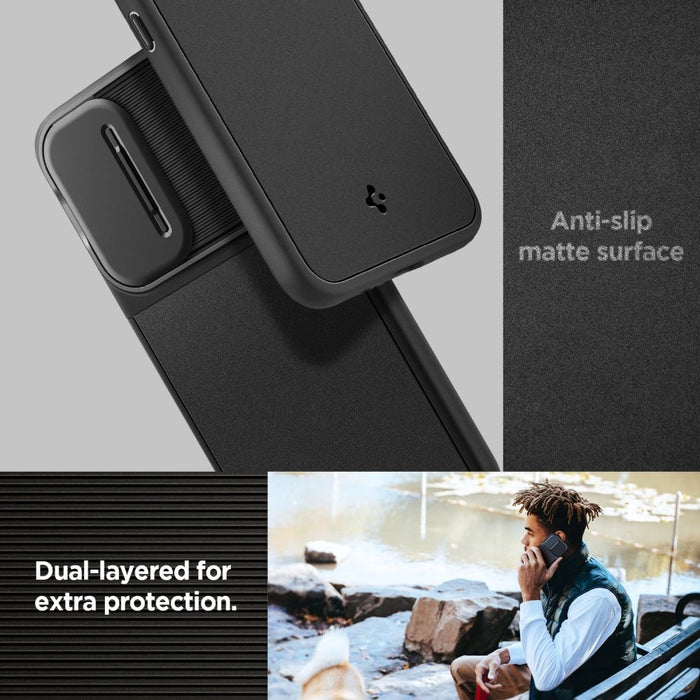 Spigen Optik Armor Case for Samsung Galaxy A54 5G - Black