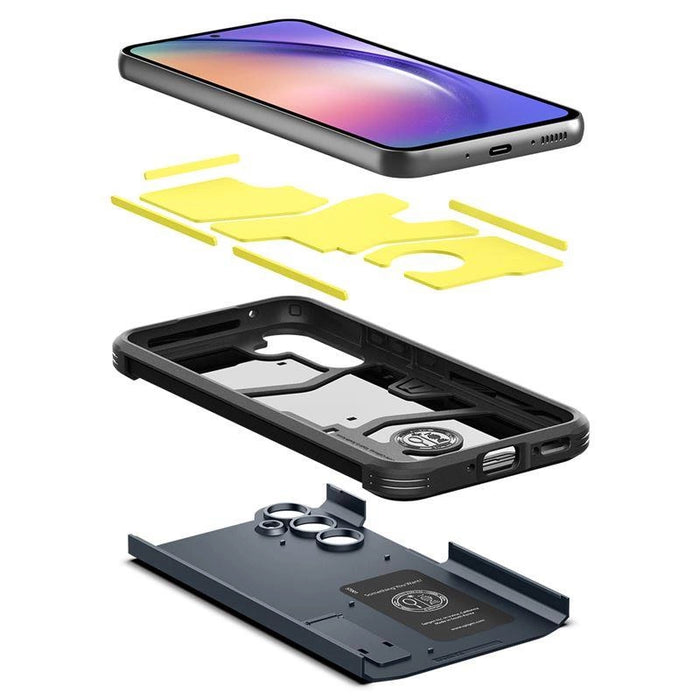 Spigen Tough Armor Case for Samsung Galaxy A54 5G - Black Metal